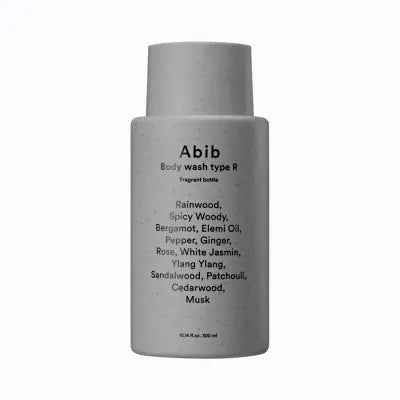 Abib Body wash type R fragrant bottle 300ml 1Box (40ea)