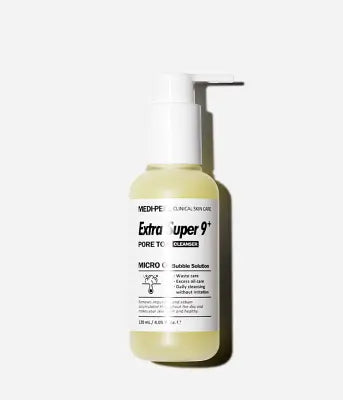 Medipeel EXTRA SUPER 9 PLUS PORE TOX CLEANSER 120ml 1Box (50ea)