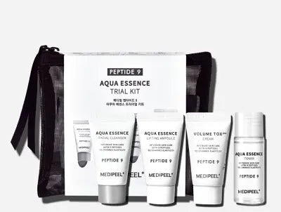 Medipeel PEPTIDE 9 AQUA ESSENCE TRIAL KIT 20ml / 15ml*2 / 15g 1Box (30ea)