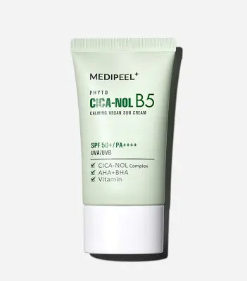 Medipeel PHYTO CICA-NOL B5 CALMING VEGAN SUN CREAM 50ml 1Box (126ea)