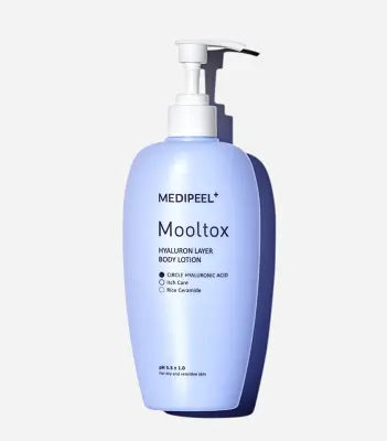 Medipeel HYALURONIC ACID LAYER MOOLTOX BODY LOTION 400ml 1Box (20ea)