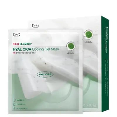 DR.G RED BLEMISH HYAL CICA COOLING GEL MASK27ml*10 270g 1Box (15ea)