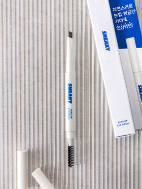 SNEAKY Fake-Up Eyebrow Brown 0.25 g 1 box (12ea)