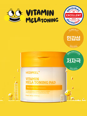 MEDIPEEL Vitamin Mela Toning Pads 2.0 (140 ml / 50 pads)