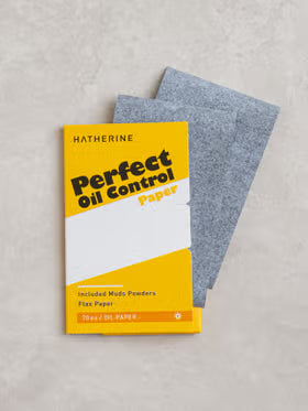 HATHERINE Perfect Oil Control Paper (70 sheets) 1 box (12ea)