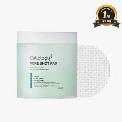 Cellology Pore Shot Pad 280ml / 80ea 1Box (30ea)
