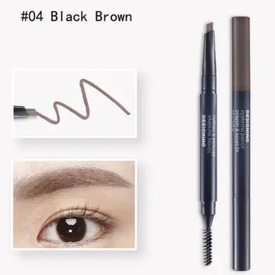 THE FACE SHOP DESIGNING EYEBROW PENCIL 04 BLACK BROWN 0.3g 1Box (378ea)