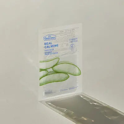 THE FACE SHOP DR.BELMEUR REAL CALMING FACE MASK - WINT 22ml 1Box (20ea)
