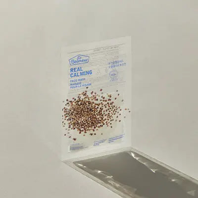 THE FACE SHOP DR.BELMEUR REAL CALMING FACE MASK - AUTU 22ml 1Box (20ea)
