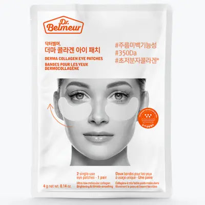 THE FACE SHOP DR.BELMEUR DERMA COLLAGEN EYE PATCH 1Box (20ea)
