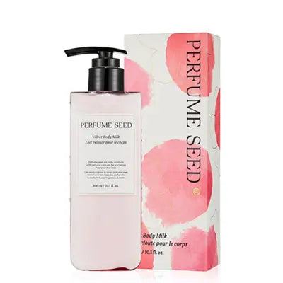 THE FACE SHOP PERFUME_SEED_VELVET_BODY_MILK 300ml 1Box (6ea)