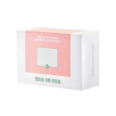 THE FACE SHOP fmgt.EMBOSSED COTTON PADS 1Box (50ea)