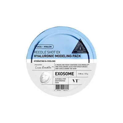 VT COSMETICS VT REEDLE SHOT EX HYALURONIC MODELING PACK 25g 1Box (180ea)