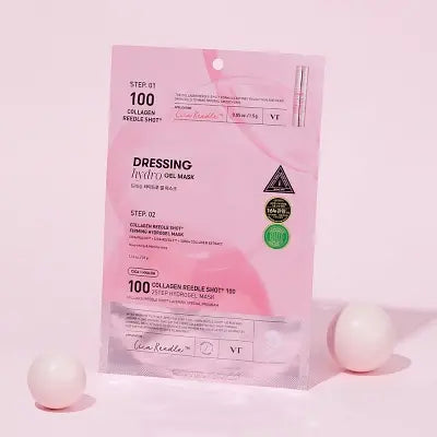 VT COSMETICS VT COLLAGEN REEDLE SHOT 100 2STEP MASK 1.5g+33g*4 1Box (39ea)