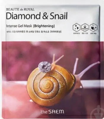 the saem Beaute de Royal Diamond & Snail Intense Gel Mask 35g 1Box (100ea)