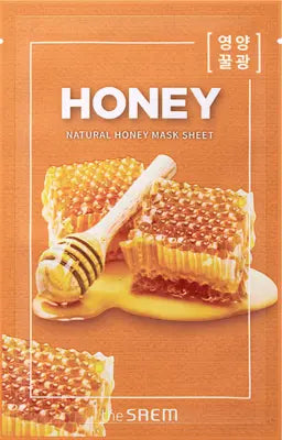the saem Natural Honey Mask Sheet 21ml 1Box (50ea)