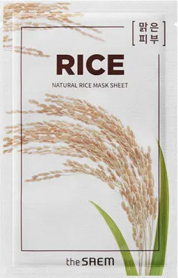 the saem Natural Rice Mask Sheet 21ml 1Box (50ea)