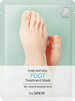 the saem Pure Natural Foot Treatment Mask 16g 1Box (30ea)
