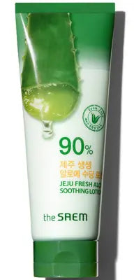the saem Jeju Fresh Aloe Soothing Lotion 90% 250ml 1Box (10ea)
