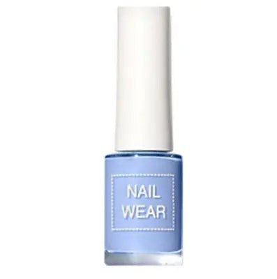 the saem Nail wear 103. Blue Milk Tea 7ml 1Box (12ea)