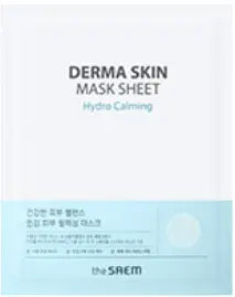 the saem Derma Skin Mask Sheet - Hydro Calming 28ml 1Box (50ea)