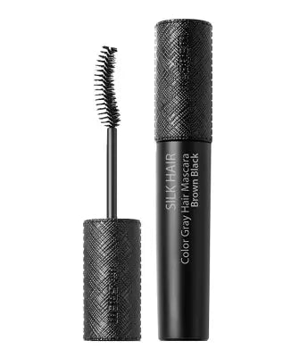 the saem Silk Hair Color Gray Hair Mascara Brown Black 10 ml 1Box (12ea)