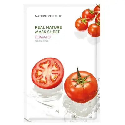 Nature Republic Real Nature Mask Sheet 23ml #Tomato Extract 1Box (40ea)
