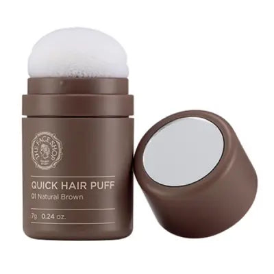 THE FACE SHOP Quick Hair Puff 01 Natural Brown 7g 1Box (96ea)