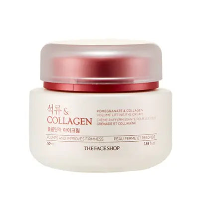 THE FACE SHOP Collagen Pomegranate Volume Lifting Eye Cream 50ml 1Box (6ea)