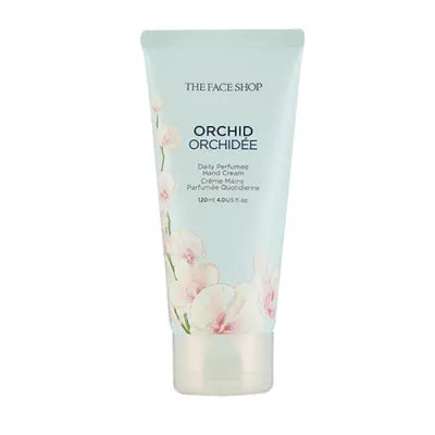 THE FACE SHOP Daily Perfumed Hand Cream Orchid 120ml 1Box (9ea)