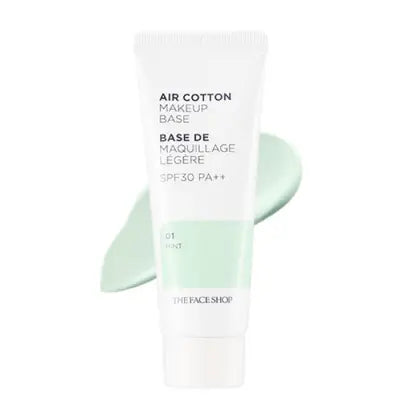 THE FACE SHOP N..B Air Cotton Makeupbase SPF25++01 40g 1Box (10ea)