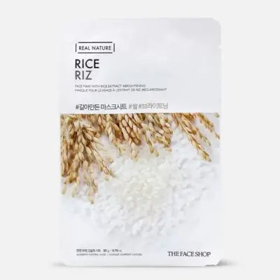 THE FACE SHOP Real Nature.Rice Face Mask 20g 1Box (30ea)