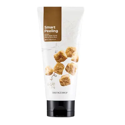 THE FACE SHOP Smart Peeling Honey Black Sugar Scrub 120ml 1Box (54ea)
