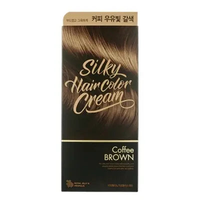 THE FACE SHOP STYLIST Silky HC Cream Coffee Brown 2018 60g+60g+10g 1Box (4ea)