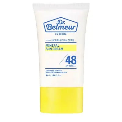 THE FACE SHOP Dr.Belmeur UV DERMA MINERAL SUN CREAM 50ml 1Box (4ea)