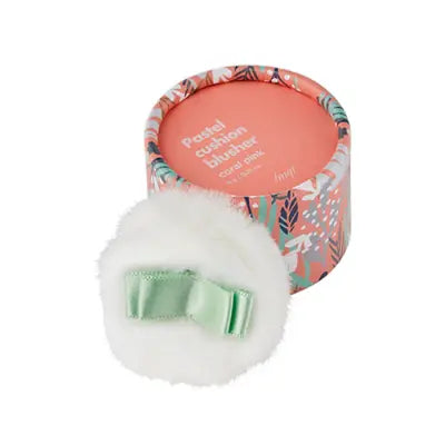 THE FACE SHOP FMGT PASTEL CUSHION BLUSHER 02 CORAL PINK 6g 1Box (120ea)