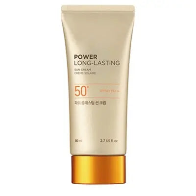 THE FACE SHOP POWER LONG LASTING SUN CREAM 80ML 1Box (32ea)