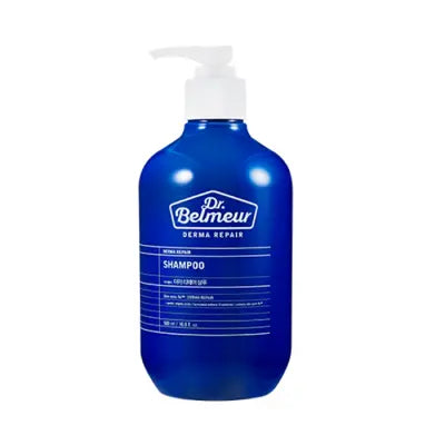 THE FACE SHOP DR.BELMEUR DERMA REPAIR SHAMPOO 500ml 1Box (4ea)