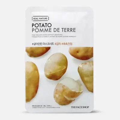THE FACE SHOP Real Nature.Potato Face Mask 20g 1Box (30ea)