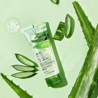 THE FACE SHOP JEJU ALOE fresh soothing gel cleanser 150ML 1Box (12ea)