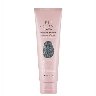 THE FACE SHOP JEJUVOLCANICLAVA ANTI-DUST PORE-CLEANSIN 140ML 1Box (12ea)