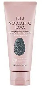 THE FACE SHOP The Face Shop Jeju Volcanic Blackhead Peel off Clay Nose Pack 50g 1Box (1ea)