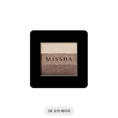 missha TRIPLE SHADOW (NO.3/MOCHA BEIGE) 2G 1Box (6ea)