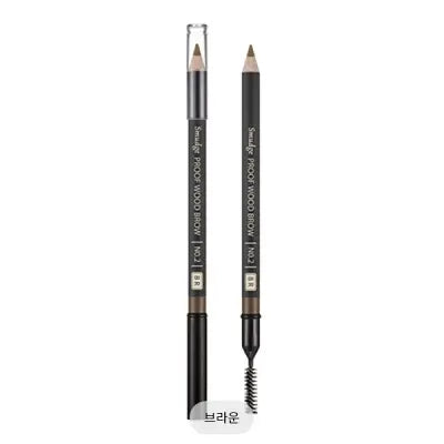 missha SMUDGE PROOF WOOD BROW (BROWN) 3.5G 1Box (6ea)