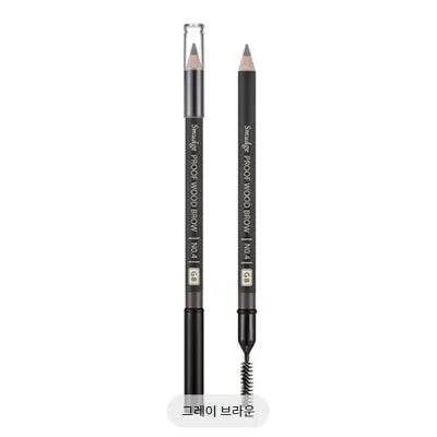 missha SMUDGE PROOF WOOD BROW (GRAY BROW 3.5G 1Box (6ea)