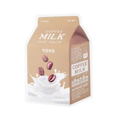 Apieu APIEU Milk Sheet Mask Coffee 1Box (1ea)
