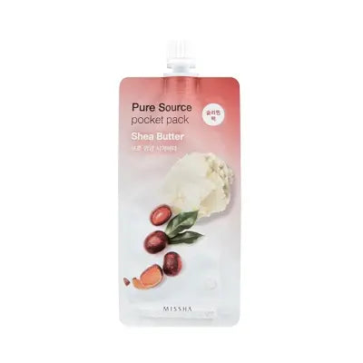 missha PURE SOURCE POCKET PACK (SHEA BUT 10ML 1Box (20ea)