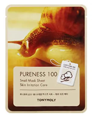 TONYMOLY Pureness100 Snail Mask Sheet2 1ea 1Box (10ea)