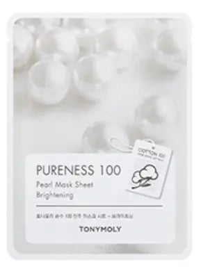 TONYMOLY Pureness100 Pearl Mask Sheet2 1ea 1Box (10ea)