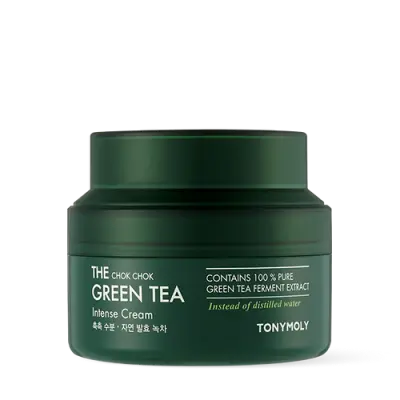 TONYMOLY THE CHOK CHOK GREEN TEA INTENSE CREAM 60ml 1Box (6ea)